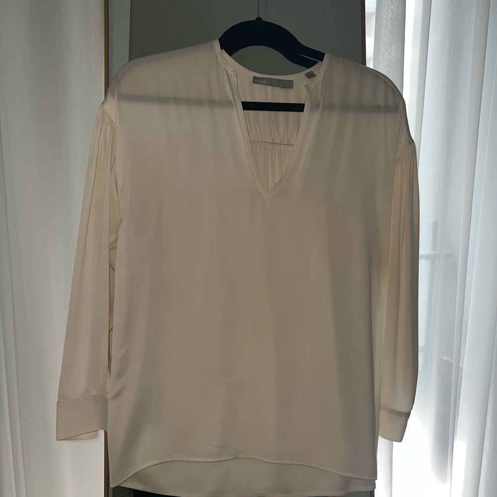 Vince white blouse